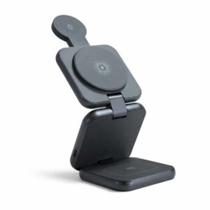 Cargador inalámbrico magnético plegable 3 en 1